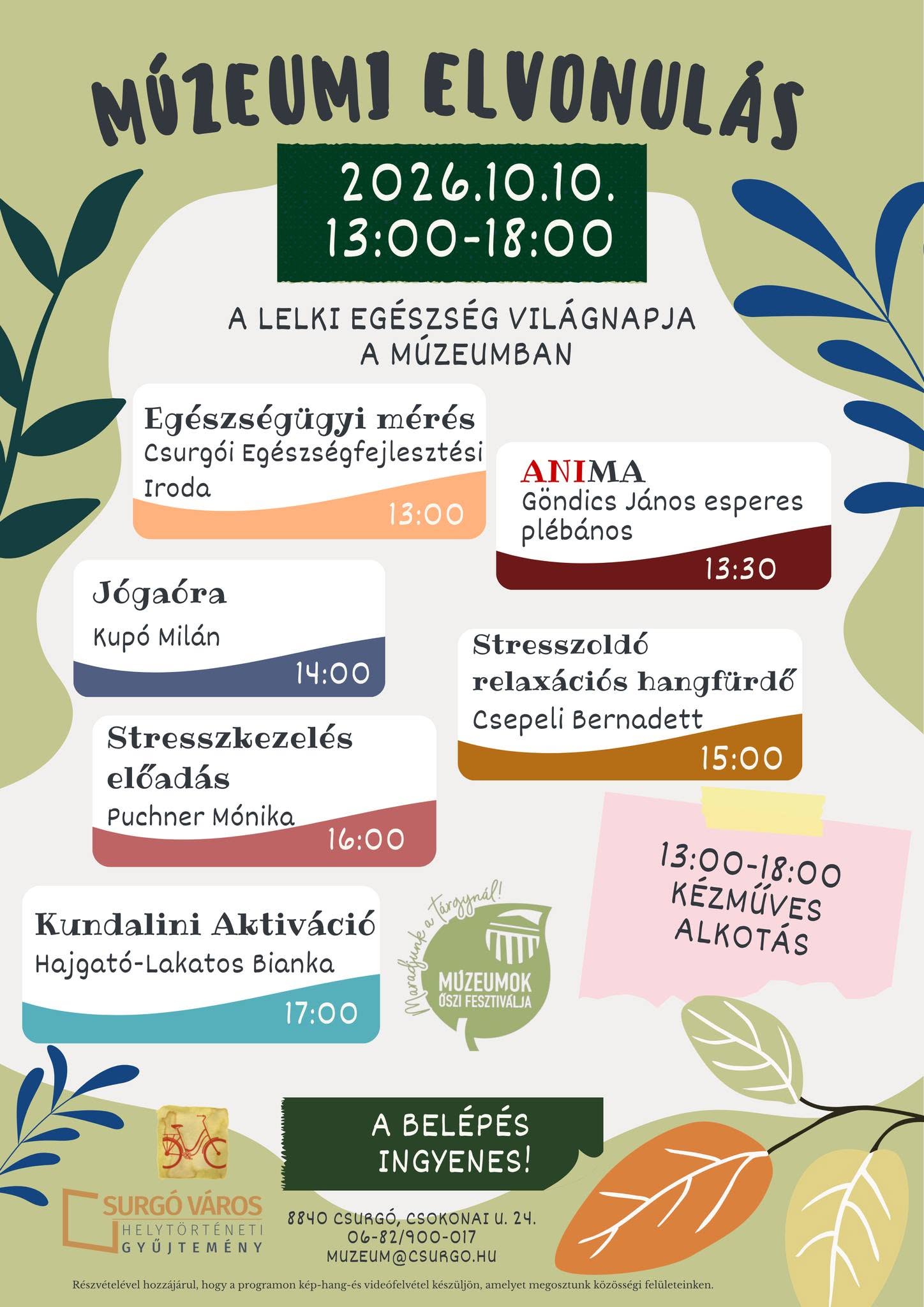 Múzeum lelkiegeszseg