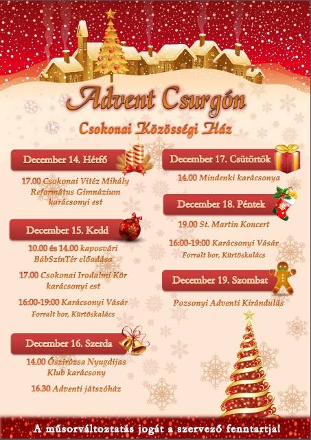 advent csurgon