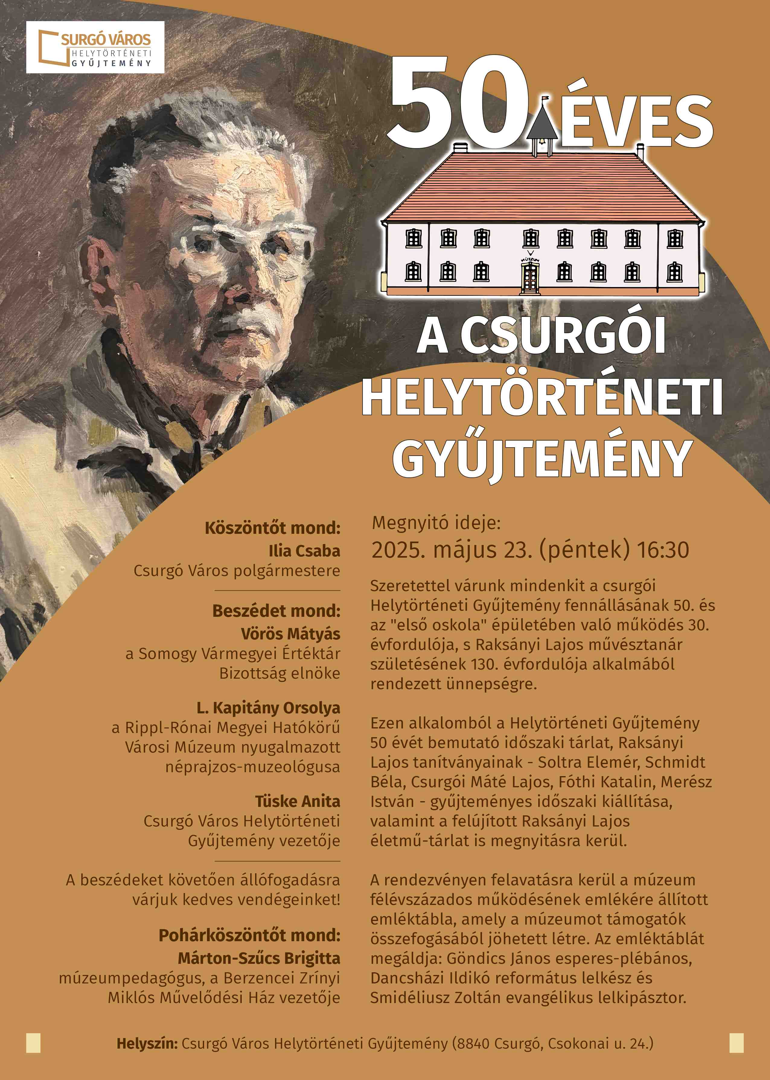 CSVHGY 50 éves plakát LR