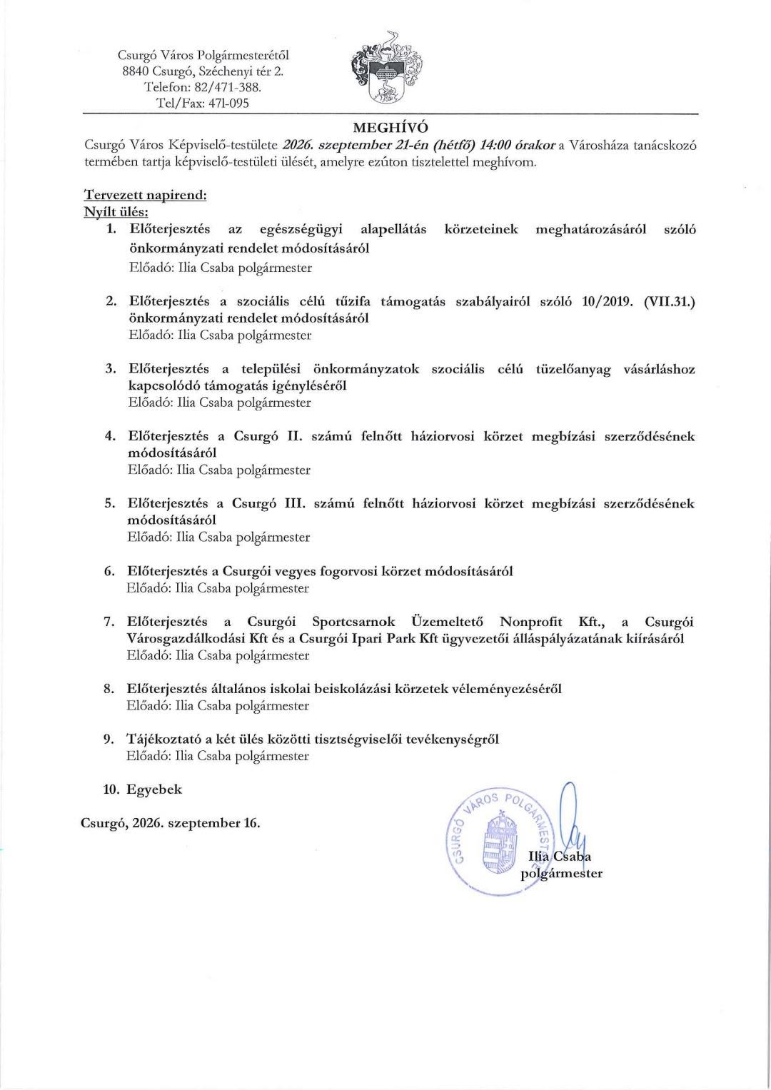 Csurgo KT 20260921 megh