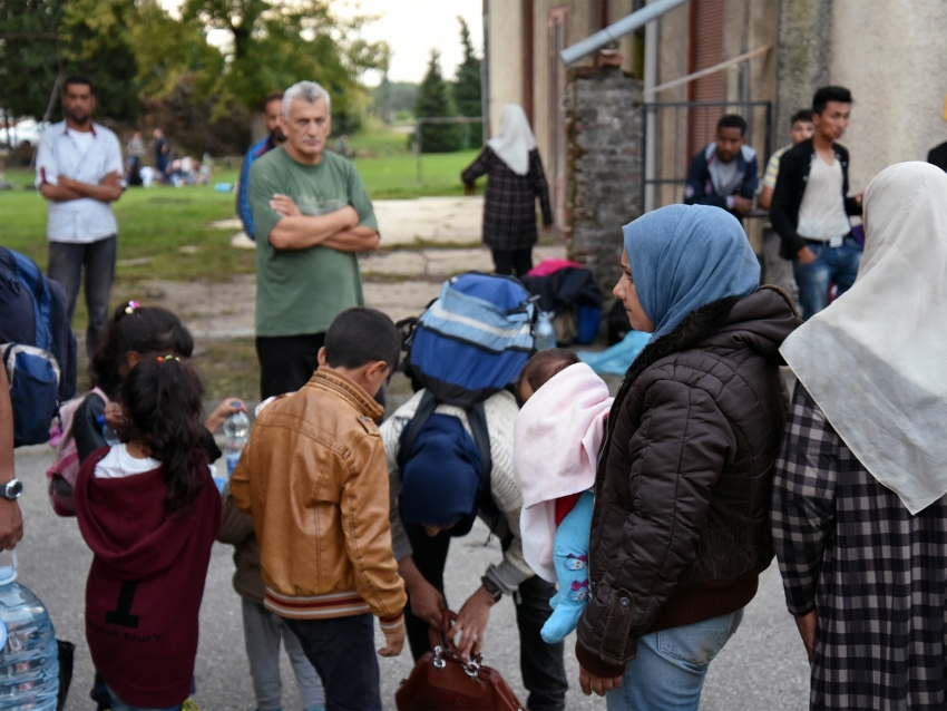 Közlemény a Csurgó közelébe érkezett menekülthullámról