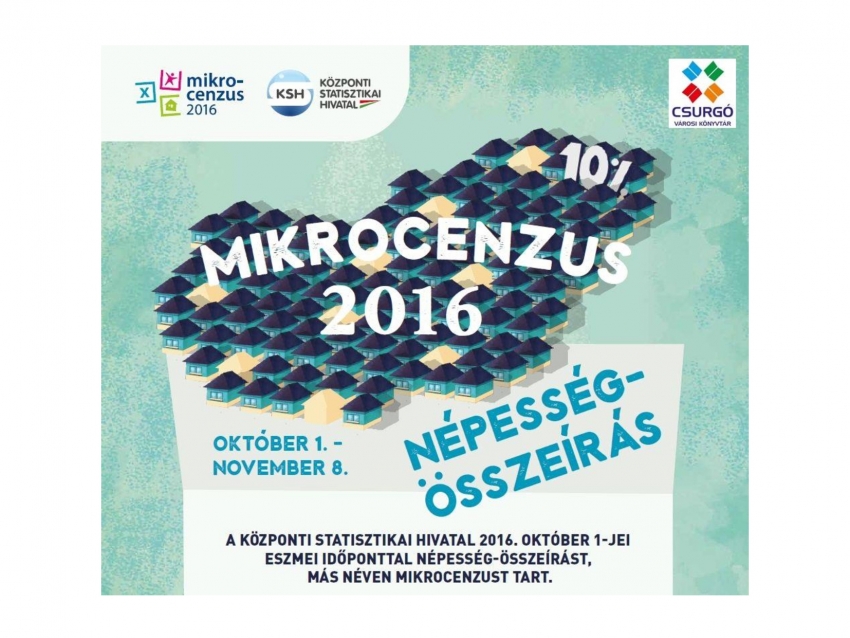 Mikrocenzus 2016 - Népességösszeírás