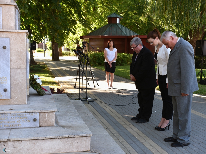 A magyar hősökre emlékezett Csurgó május 28-án